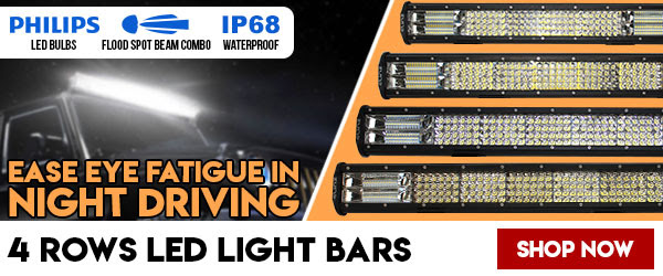 Why you should have 4 rows LED light bars